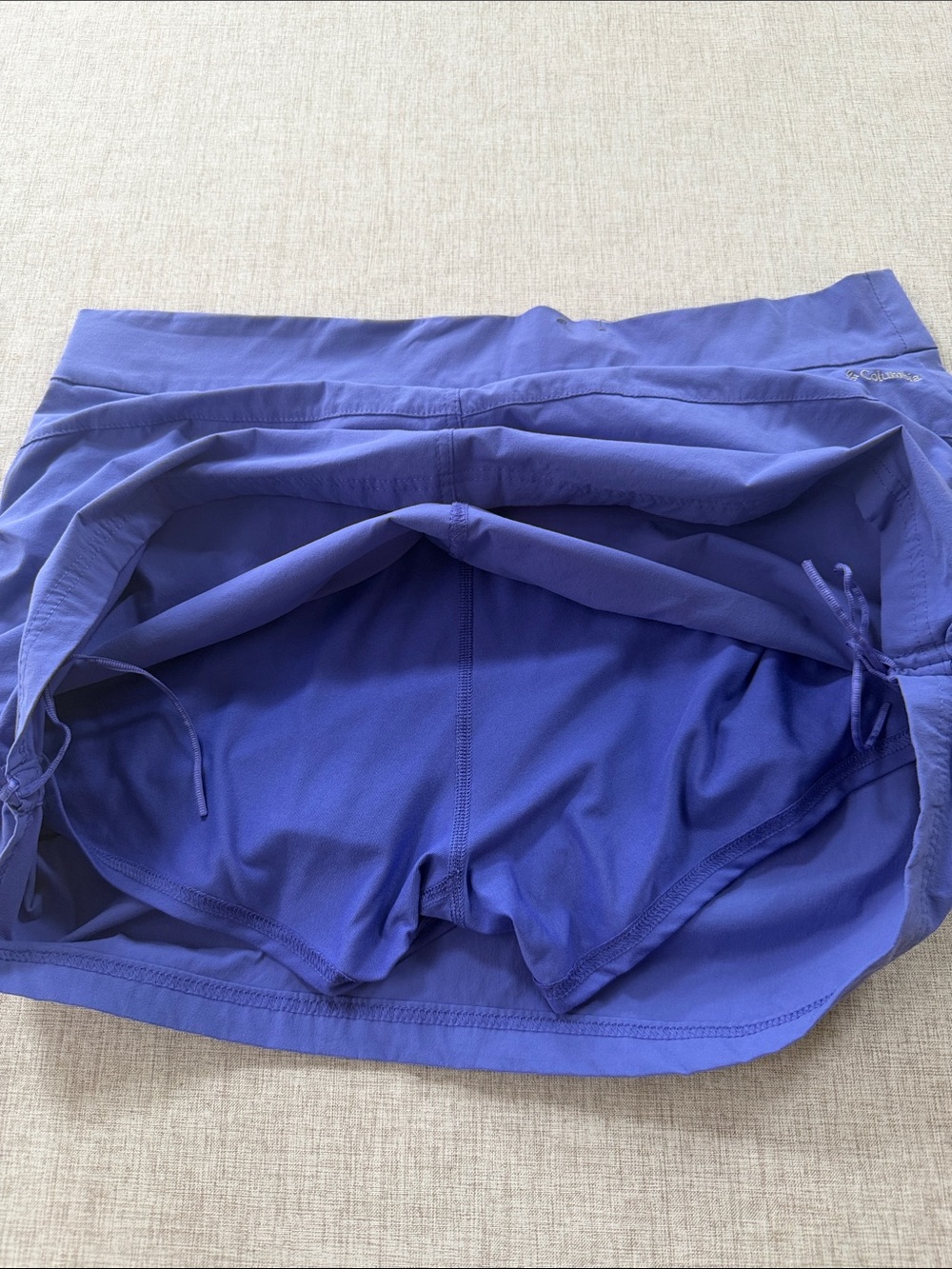 Columbia Skort Marina Bay Women’s XXL ruched purple UPF 50 sun protection - Picture 10 of 13
